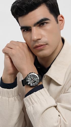 Image of Kenneth Cole Reaction Analog-Digital Black Dial Men's Watch-KRWGP2192201
