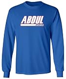 Long Sleeve Abdul Carter New York Logo Shirt T-Shirt Adult 3XL Blue