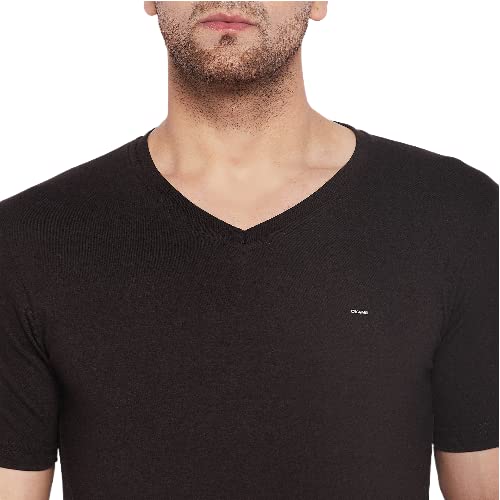 Image of Orewa Men Men's Solid Regular Fit T-Shirt
