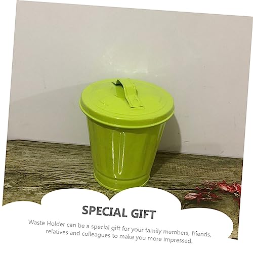 Bote de basura mini Vaguelly de hierro para escritorio miniatura 4