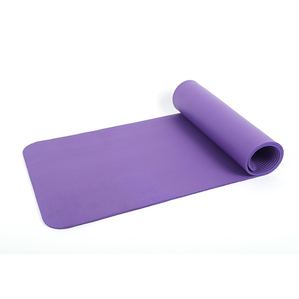 8 Mm Extra Spesso Alta Densità Antistrappo Stuoia di Yoga di Esercitazione 72 * 24inch Tappetino Fitness Assorbente Agli Urti per Casa, Pilates, Yoga (Color : Style3)