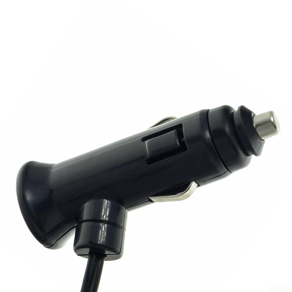 Adattatore Per Accendisigari Auto Con Doppia Porta USB E Presa 12V, Ricarica Rapida, Cavo 63 Cm, Per Telefono, GPS, Telecamera Cruscotto