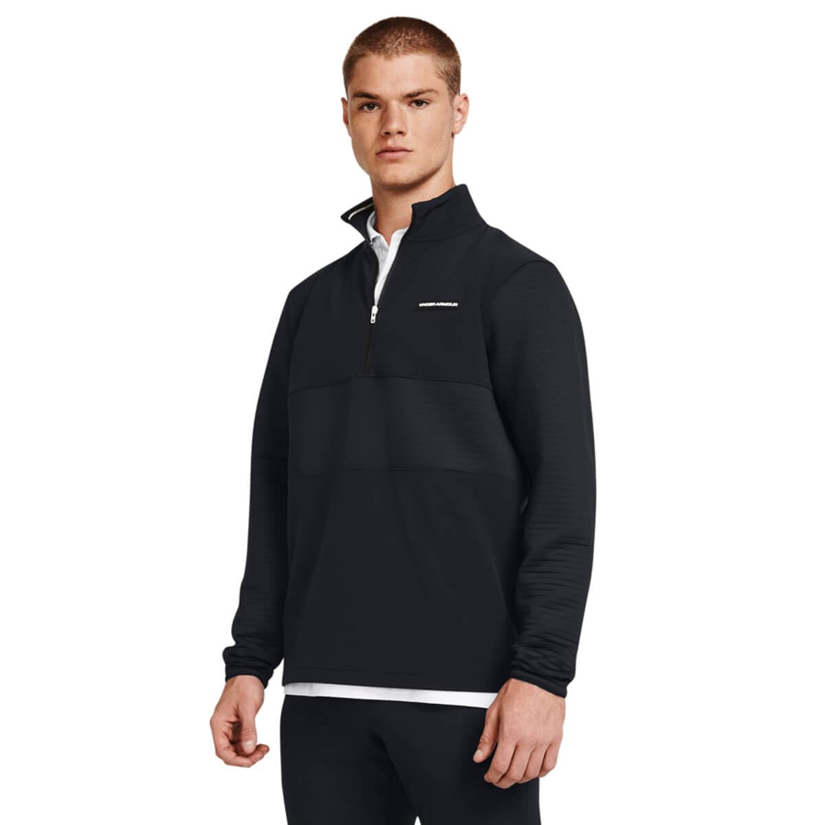 Under Armour Storm Daytona - Camiseta de Manga Larga con Cremallera de 1/2 Camisa de Golf Hombre
