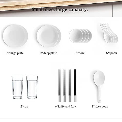 Draagbare WorkTop Afwasmachine, Compacte mini-vaatwasser met luchtdroogfunctie, 4 wasprogramma's - Image 8