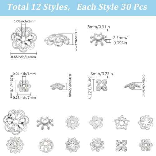 Perles d'espacement en alliage pour éviter les casses lors de création de bijoux