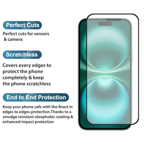 Image of Tempered Glass Screen Protector (For iPhone 15 Plus (Gaming))