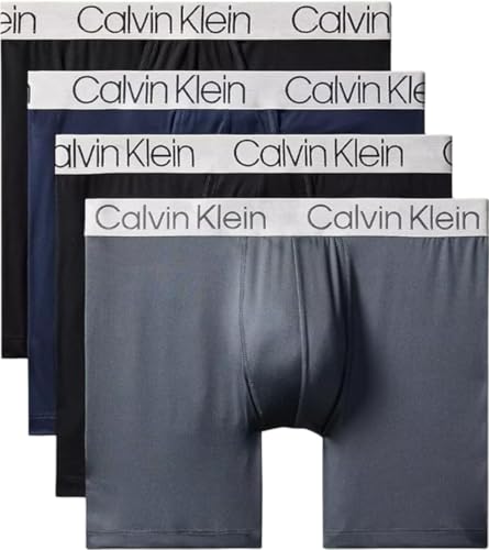 Calvin Klein Men's Microfiber Chromatic 4-Pack Boxer Brief