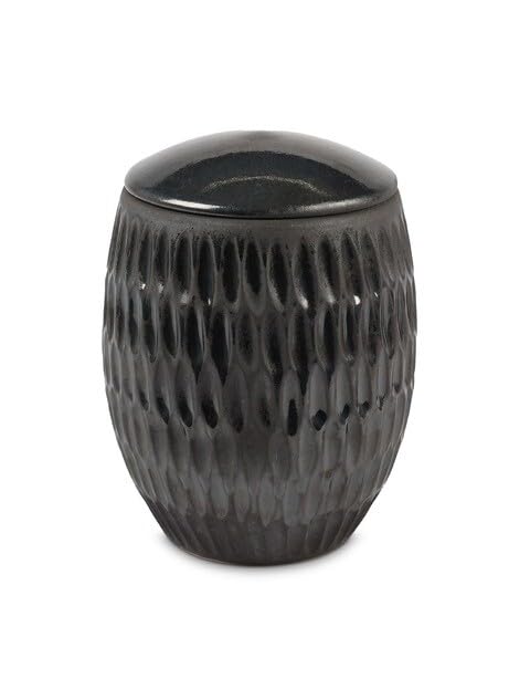 Urne pour cendres en céramique bronze pour columbarium et maison