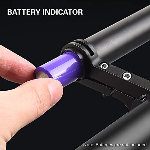 Extensor de manillar para bicicleta con luz delantera banco energía USB 7