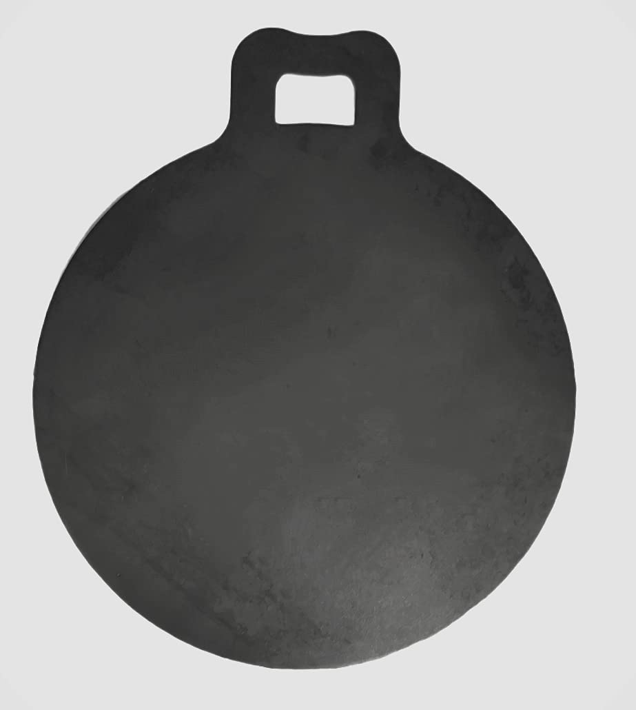 Nakshathra Iron Induction Comfortable with Iron Turner Flat Dosa Tawa (Black, 14inch, 2.5kg) 1
