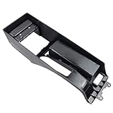 XXSR Black Center Console Trim Base w/Arm Rest Opening LHD Replacement for 99-06 B-M-W 3 Series E46 320i 323i 325i 328i M3 51168218305