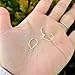 2pcs Adabele Real 1/20 14K Gold Filled Strong Leverback Earring Hooks Open Ring Ear Wire Non Tarnish for DIY Earrings Jewelry Making JK1-G