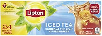 Lipton Iced Tea Family Size Tea Bags - 24 Count