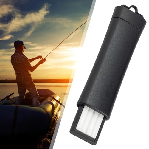 Herramienta portátil de afilado para anzuelos de pesca 2 piezas miniatura 7