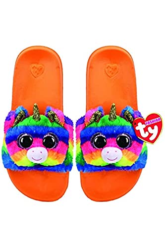 Ty Beanie Boo Sliders Taille M sandales peluche enfant claquettes de chambre confort