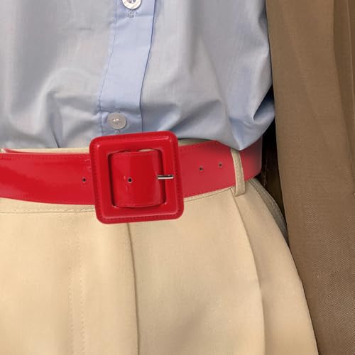 SAFIGLE Adjustable Leather Belt Sleek Fashion Dress Belt Casual Leather Jeans Belt Waist Belt for Men And Women4