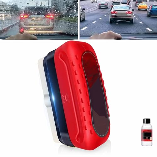 Automotive Oil Film Cleaning Brush,Glass Cleaning Board,Automotive Windshield Oil Film Remover,Gelmalls Glass Cleaner,Car Glass 