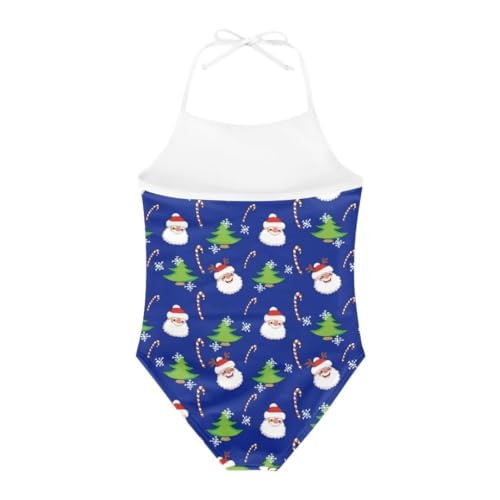 Image of Christmas One-Piece Swimsuits Beach Swimwear Bathing Suit for 3-10 Years Girls