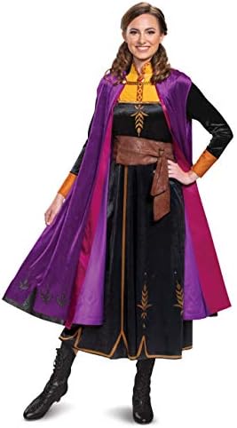 Disguise Women's Disney Anna Frozen 2 Deluxe Adult Costume