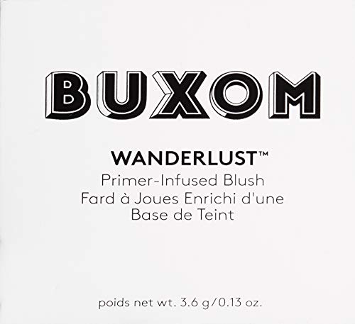 Buxom Wanderlust Primer Infused Blush, Seychelles, 0.13 Oz #TOP1