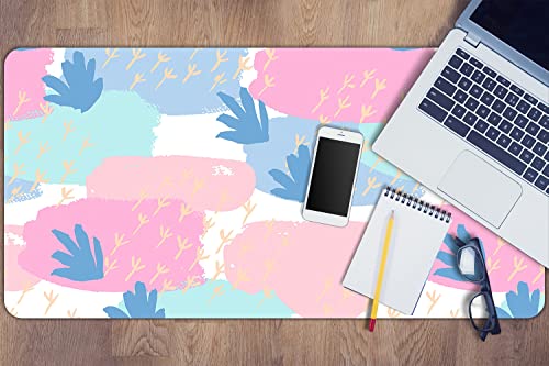 Sous-main de bureau 90x45cm vinyle Decormat protection empreintes