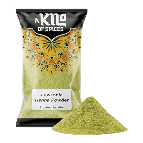 A Kilo of Spices | Lawsonia Inermis Red Henna Powder 1KG | Henna Hair Dye | Revitalise with Natural Red Hair Colour