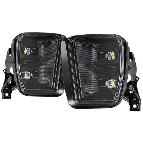 Feux anti-brouillard LED pour Dodge Ram 1500 2013-2018 avec DRL jaune