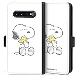 Impression : l'étui portefeuille fait de votre smartphone une pièce unique grâce au procédé d'impression direct du design Peanuts, Snoopy, Amour.