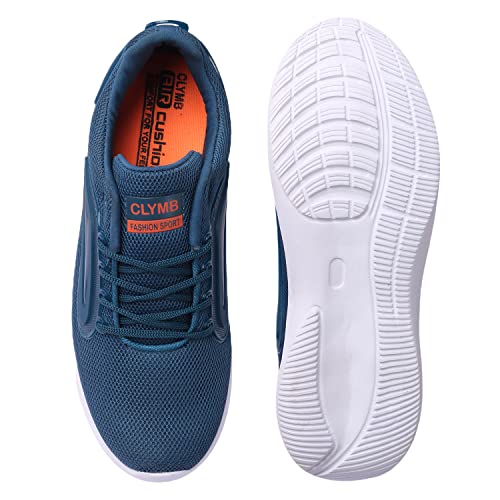 Image of CLYMB Men's Prime Series Training Running Sports Shoes for Office Park Jogging Multicolor