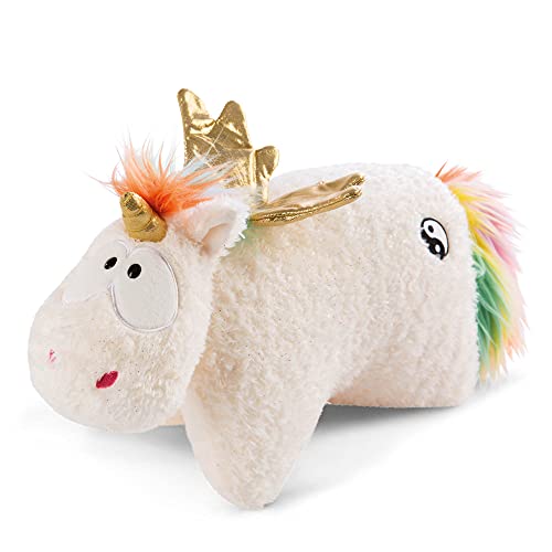 NICI el tierno cojín de Animal del Unicornio Arcoiris Yang 40 x 30 cm – 2 en 1: Juguete...