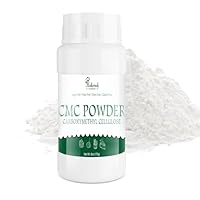 CMC Pulver, 170g CMC Pulver für Fondant, Natürlicher Reiner CMC Pulverkleber Geeignet für Kuchen und Teigen, Tylo Powder für Heißtopf, Kuchen, Eis, Tiefkühlkost, Süßigkeiten, Desserts und Soßen