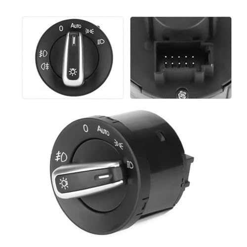 Interruptor de faros soluciona fallo de luces en VW Golf MK5 MK6 mando antiniebla 5ND941431B 2