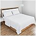 Price comparison product image GC GAVENO CAVAILIA Super Soft Plain Dyed Diamond Flat Sheet [ Single - White ]