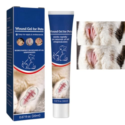 Pet Wound Care Gel Liquid-Bandage for Pet Wound Care Gel for Dogs Cats&Other Pets Dog Leg Wound Protector Waterproof Protective Wound Spray for Pet Cat Gel Cat Wound Cream Dog Wound Care Wound Glue