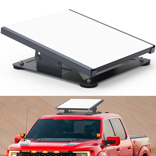 Starlink Mini Car Roof Mount, Starlink Mini Magnetic Mount for Car Roof, RV, Truck, Van, Boat, Adjustable Magnetic Mounting Kit, Starlink Mini Accessories, Aerospace Grade Metal, Roof Rack Dark Gray