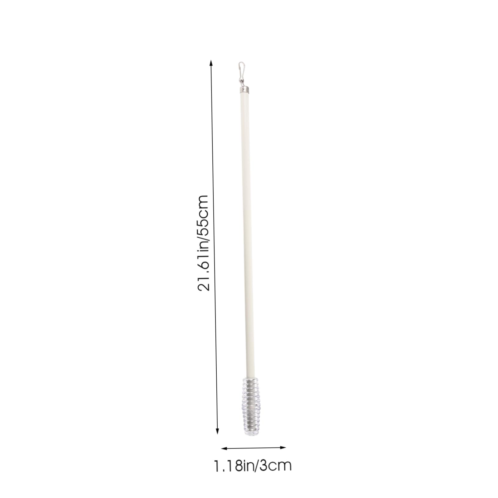 Cabilock Varilla De Cortina Mango De Tirador para Cortinas y Persianas Ligera y Resistente para Salón y Cocina Fácil De Usar