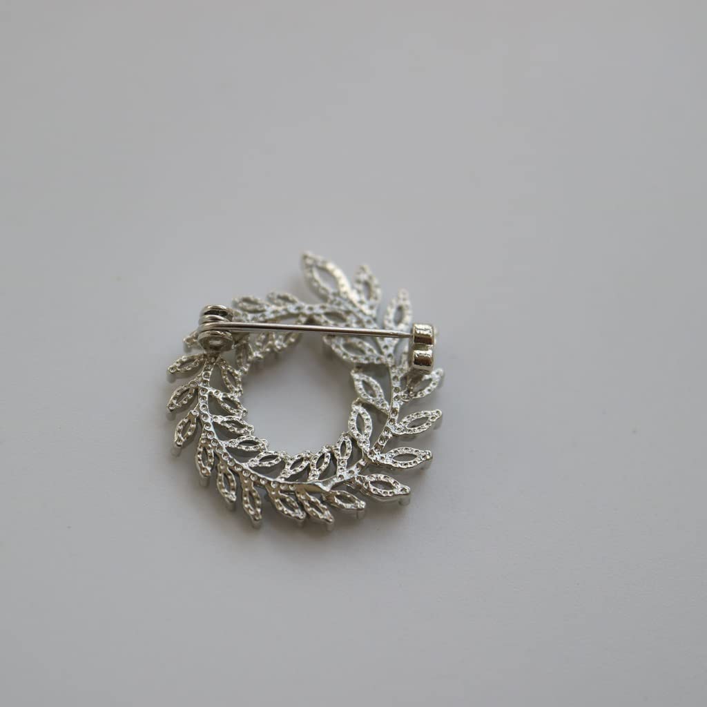 Spilla Fiore Spille Floreali con Strass e Spille per mollette da Donna Accessori di Abbigliamento in Metallo