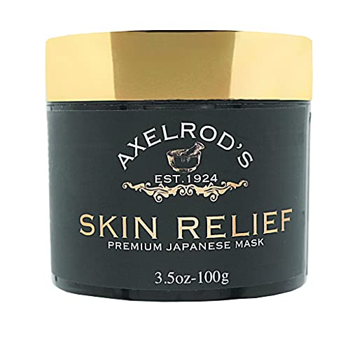 Axelrod's Premium Seaweed Japanese Mask Dark Spots Active Charcoal – Orange Peel – Witch Hazel – Rosemary- Kelp Powder Organic - Seaweed Face Mask - Detox Body Wraps - Cellulite Treatment - Cellulite Scrub 3.5oz - 100g