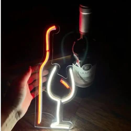 Image of Zesta Neon Sign Board LED Neon Light | Neon Lights for Room Bedroom Decor | Good Vibes Wall Aesthetic | LED Signs for Room Decoration, Logo Light Display