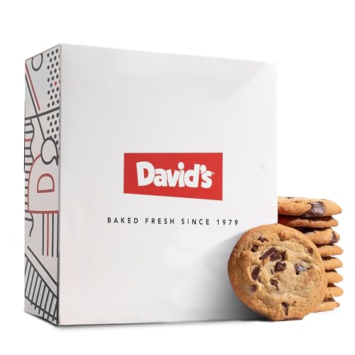 David's Cookies Gluten-Free Chocolate Chip Cookies 9-pack - Gourmet Cookies with No Added Preservatives - Fresh Bakery Dessert - Toddler and Kids Snacks for School