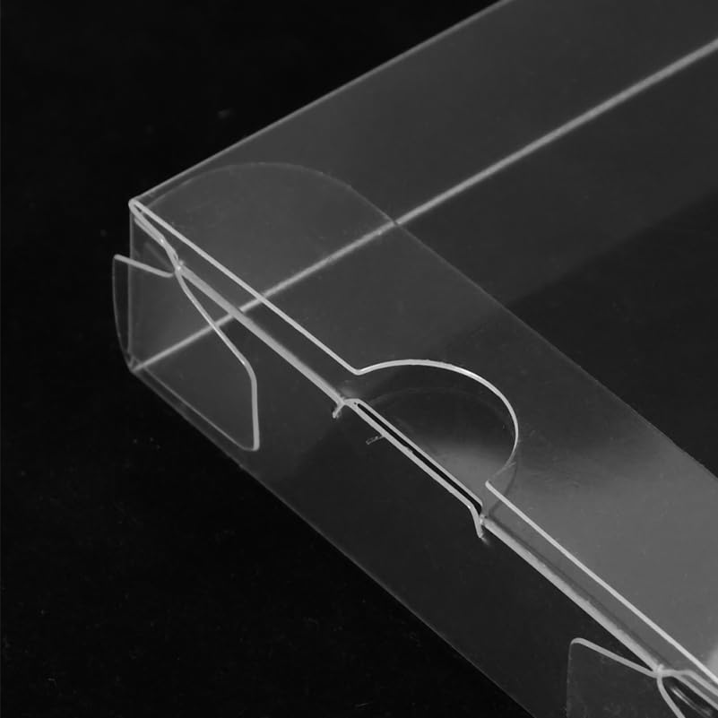 SEWOART Kassetten-Aufbewahrungsbox 5 Stück Transparente Kassettenhülle Für Audiokassetten Staubdichte Aufbewahrung Mit Stapelbarem Design Kompakt Und Tragbar Für Schreibtisch Regal Bürobedarf & Schreibwaren