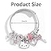 HonFHena Cute Bracelets Adjustable Stainless Steel Bracelet Bangles