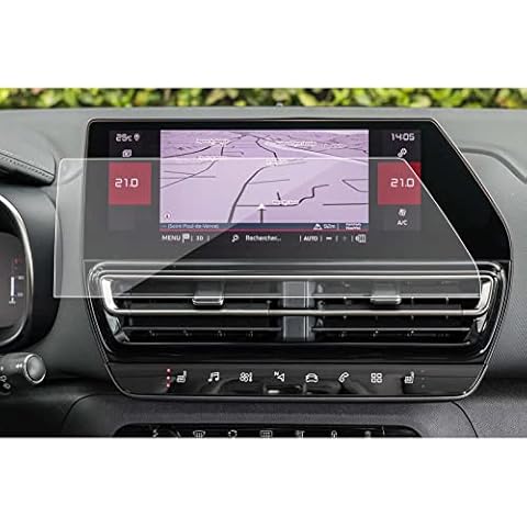 Protector de Pantalla SXCY para Citroen C5 Aircross 2022 2023 Navegación, 10 Pulgadas Cover