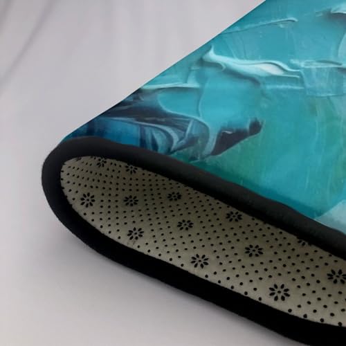 Tapis moderne ultra doux et lavable en peluche courte - 6