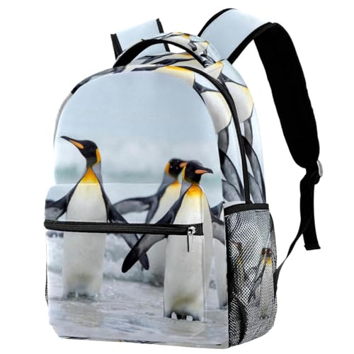 Sac de voyage décontracté imprimé pingouin pour sorties et weekend filles