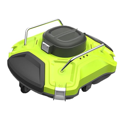 Aspirador de piscina, robot limpiador de piscinas totalmente automático, limpiador de piscinas inalámbrico, con batería de 5000 mAh, resistente al agua IPX8, función de acoplamiento automático