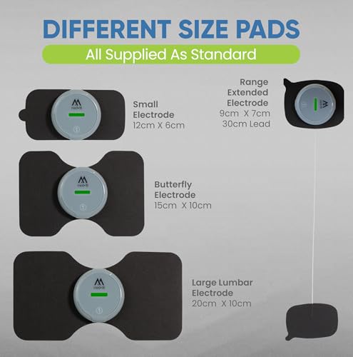 Med-Fit Dual Channel Combo 3, The 3 in 1 Wireless TENS, EMS and Massage Therapy.Professional Strength,18 clinically Approved pre-Set Programs for Back, Shoulder, Sciatica, Endometriosis, Period Pain - Image 5