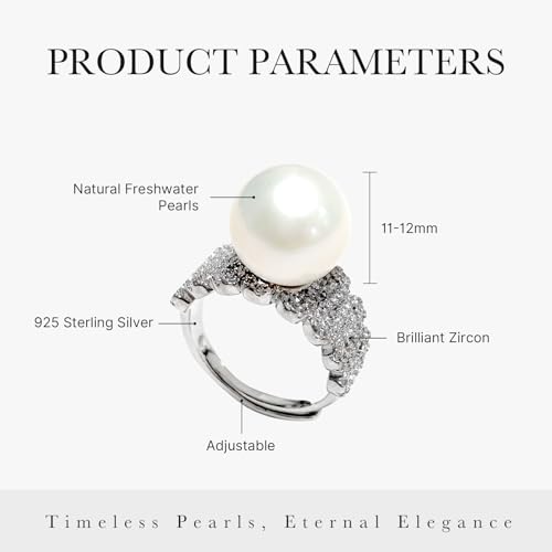 Rings for Women non Tarnish, Fashionable Jewellery and Precious Stones, Statement Rings Wear it Yourself or Holiday Gift for Women2