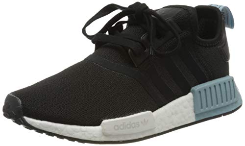 adidas Femme NMD_r1 W Chaussures de Gymnastique, Noir (Core Black/Core Black/Ash Grey S18 Core Black/Core Black/Ash Grey S18), 37 1/3 EU