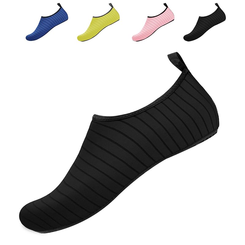 Water Shoes for Men Women Portable Barefoot Shoes Slip-On Aqua Socks Beach Swim Yoga Shoes for Outdoor Summer Pool